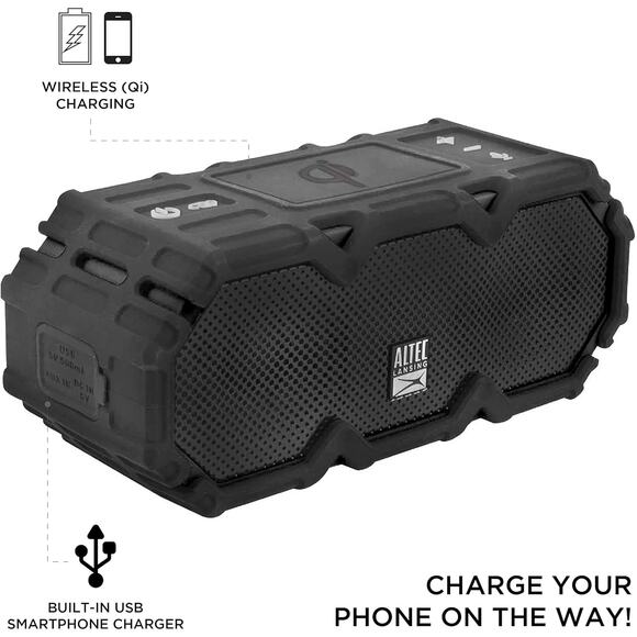 Altec Lansing LifeJacket Jolt - Waterproof Bluetooth Speaker, Durable & Portable - Picture 2 of 4